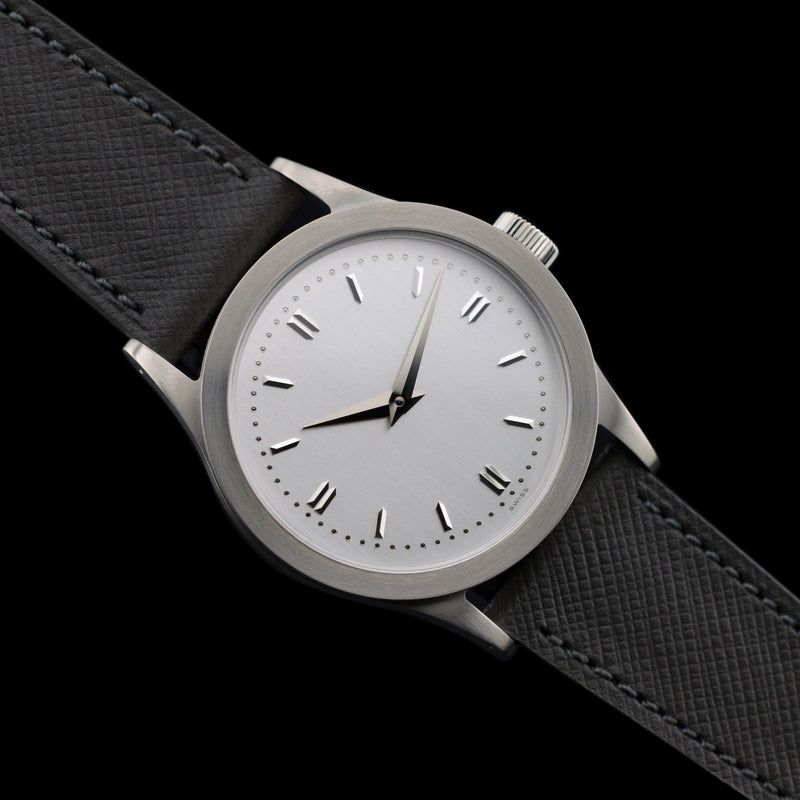 2023 The Archiwatch Anonymous "Original" Silver Vertical brushed Dial 2510-1 #3/25