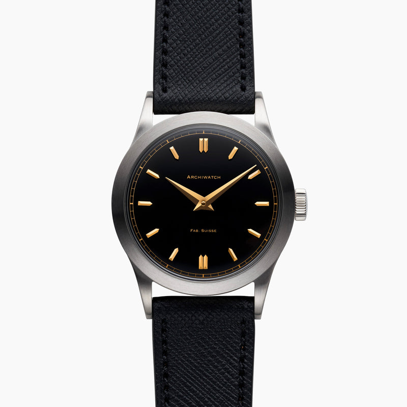 2024 ARCHIWATCH "ORIGINAL" 2525-1 GOLD/STEEL DIAL LIMITED EDITION OF 25 TIMEPIECES