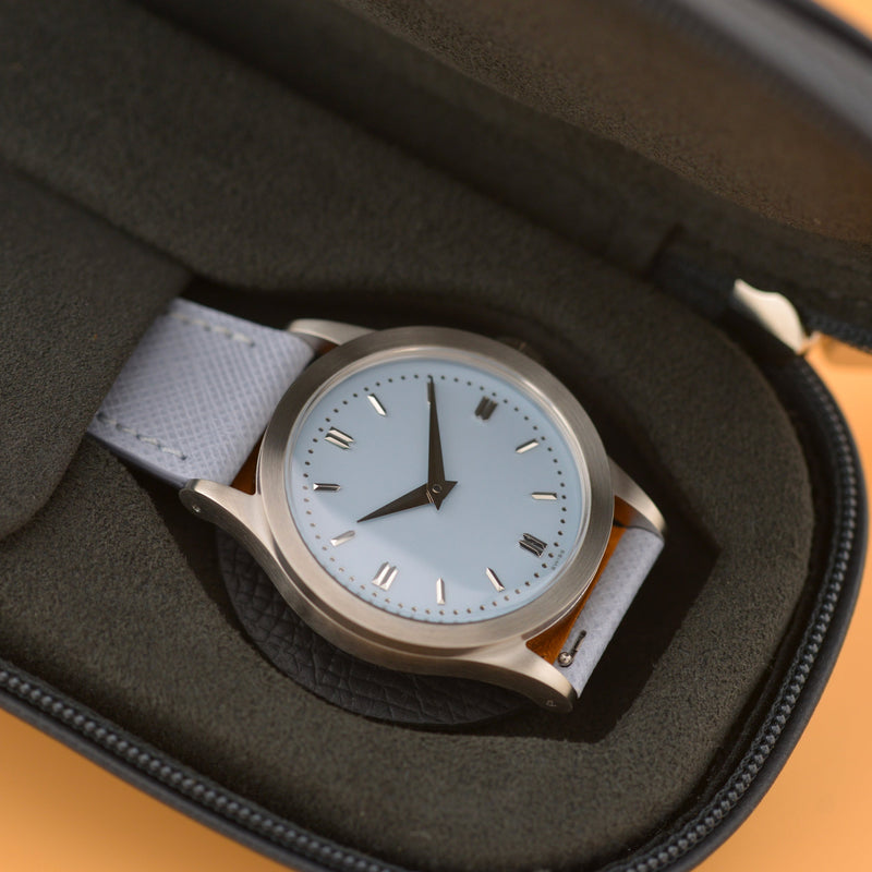 2023 The Archiwatch Anonymous "Original" Glossy Baby Blue Dial 2510-1 #10/25