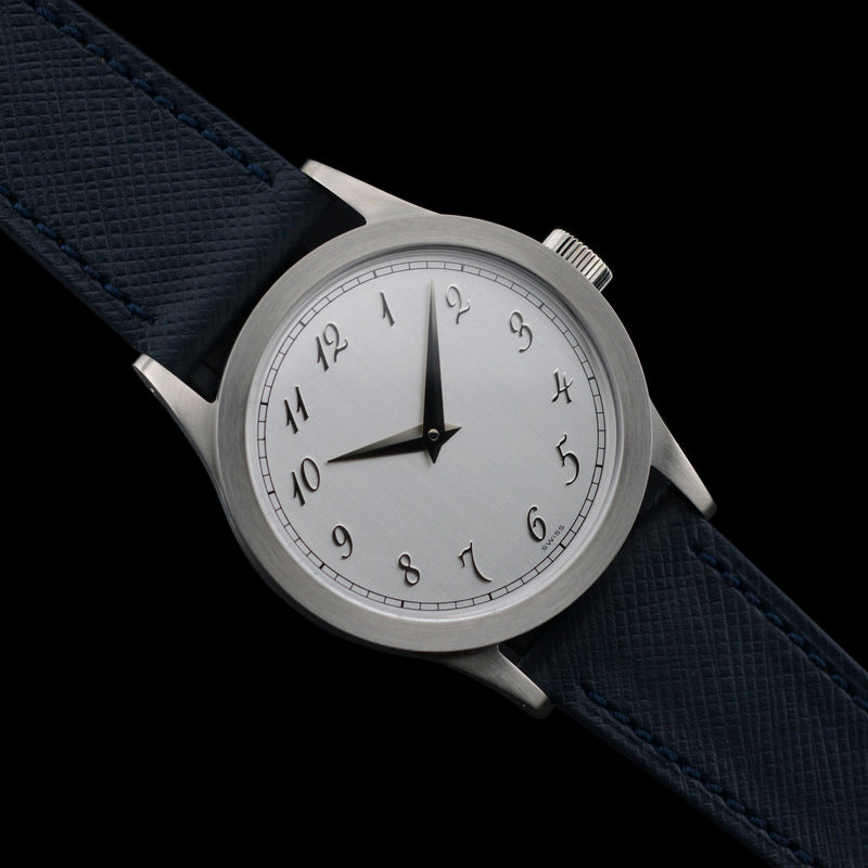 2023 The Archiwatch Anonymous "Classic" Vertical Brushed Silver Dial 2510-3 #19/25