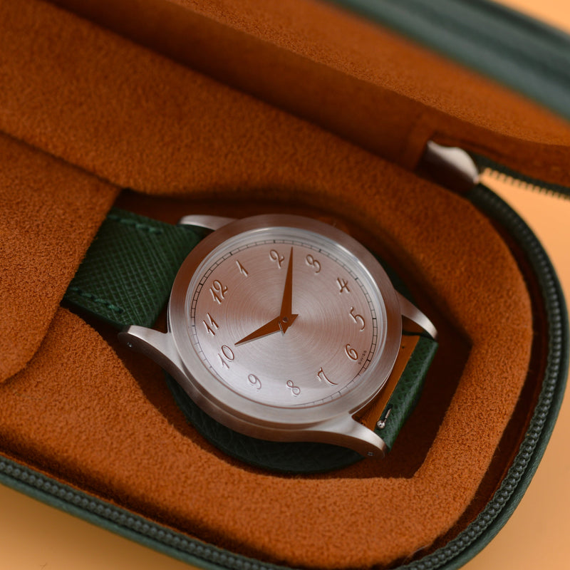 2023 The Archiwatch Anonymous "Classic" Circular Brushed Silver Dial 2510-3 #20/25