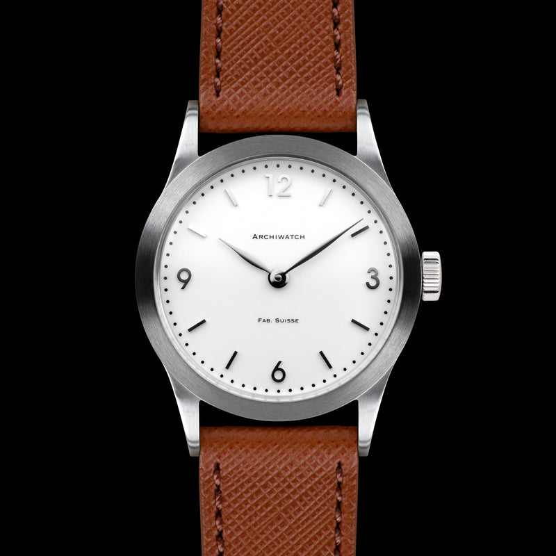 2023 ARCHIWATCH "EXPLORER" 2525-1 GLOSSY OFF-WHITE DIAL LIMITED EDITION 