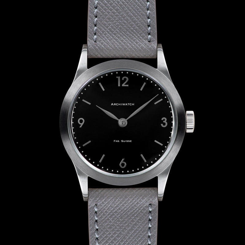 2023 ARCHIWATCH "EXPLORER" 2525-1 GLOSSY BLACK DIAL LIMITED EDITION